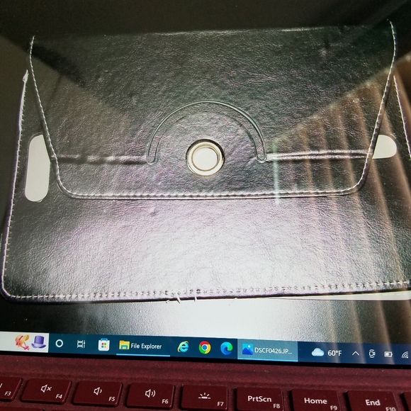 Black iPad case - Picture 1 of 2